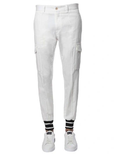 Dolce & Gabbana Jogging Pants In White