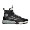 DIESEL BLACK & GREY S-PADOLA MID TREK SNEAKERS