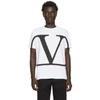 Valentino White Vlogo T-shirt In A01 Bianco