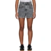 Isabel Marant Étoile Marant Étoile Woman Denim Shorts Grey Size 2 Cotton In 02gy Grey
