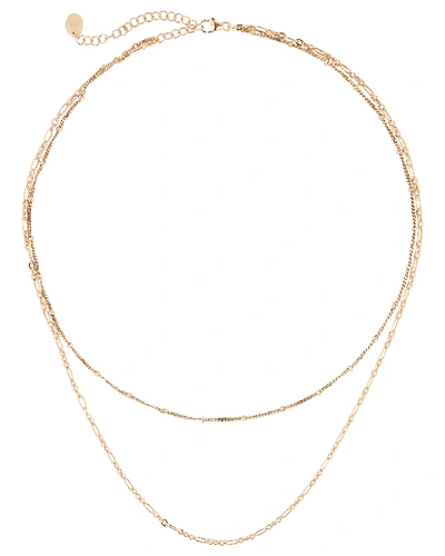 Argento Vivo Layered Chain Necklace In Gold