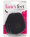 Foot Petals Fancy Feet By  Ball Of Foot Cushions In Black