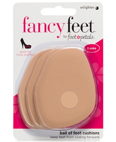 Foot Petals Kids' Fancy Feet By  Ball Of Foot Cushions In Khaki