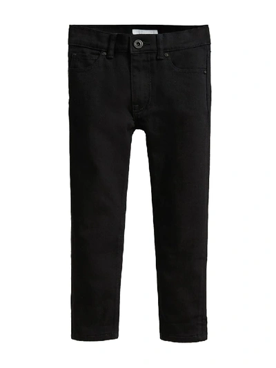 Burberry Kids' Skinny Fit Stretch Denim Jeans In Black