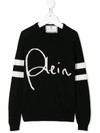 Philipp Plein Junior Signature Pullover In Black