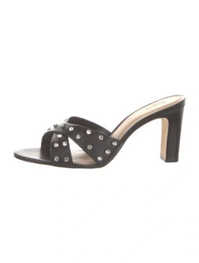 Pre-owned 22élevé Leather Sandals In Grey