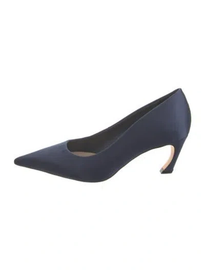 Pre-owned 22élevé Satin Pumps In Blue