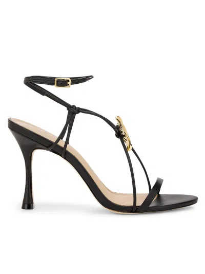 22élevé Women's 90mm Leather Sandals In Black
