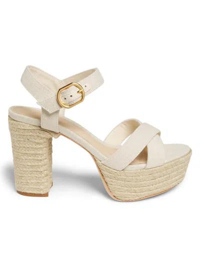 22élevé Women's Platform Espadrille High-heel Sandals