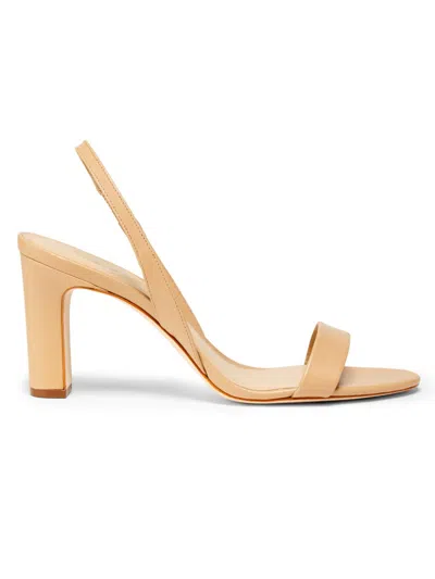 22élevé Women's Slingback 85mm Leather Sandals