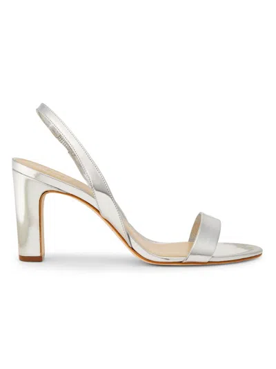 22élevé Women's Slingback 85mm Leather Sandals In Multi