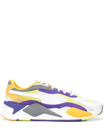 Puma Rs-x3 Level Up Trainers 37316901 In Purple