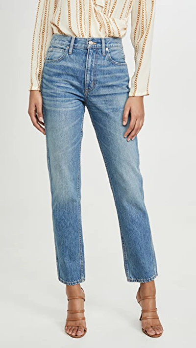 Slvrlake Blue Virginia Slim Jeans In Daydream