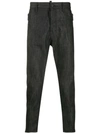 DSQUARED2 ZIPPED POCKETS TAPERED JEANS