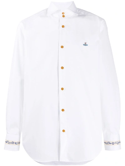Vivienne Westwood Popeline-hemd In White