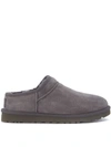 UGG SLIP-ON UGG CLASSIC SLIPPER MADE OF GRAY SUEDE,11168124