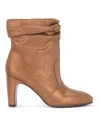 CHIE MIHARA EVIL ANKLE BOOT IN BRONZE LAMINATED LEATHER,11168098