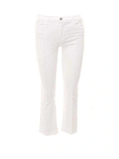J Brand Selena Trousers In White
