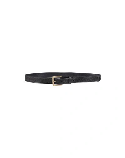 Campomaggi Thin Belt In Black