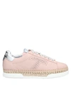 TOD'S TOD'S WOMAN ESPADRILLES PINK SIZE 8 SOFT LEATHER,11592127QV 3