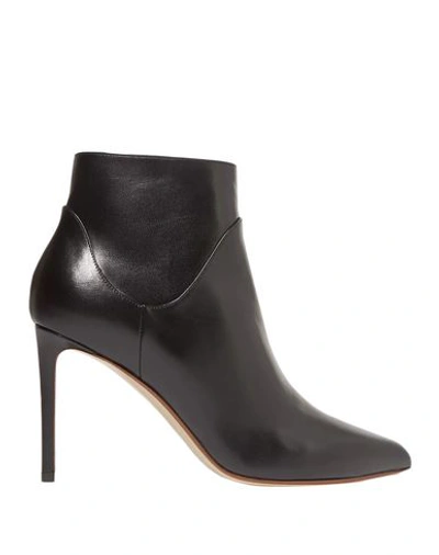 Francesco Russo Ankle Boot In Black
