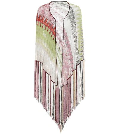 Missoni Fringed Shawl In Multicoloured