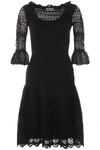 ALEXANDER MCQUEEN LACE MIDI DRESS,201527DAB000002-1000