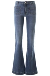 RED VALENTINO FLARED JEANS,201022DJE000001-568