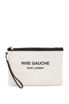 SAINT LAURENT RIVE GAUCHE CLUTCH,192395FAV000009-9273N