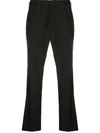 Delada Straight-leg Trousers In Black