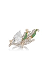 ANABELA CHAN LILY OF THE VALLEY 18K GOLD VERMEIL AND MULTI-STONE RING,793712