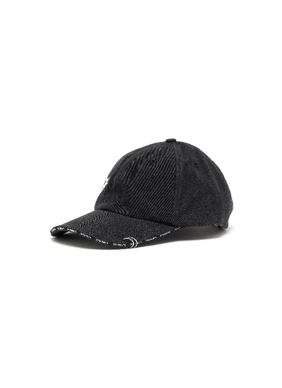 Vetements X Reebok 'anarchy' Logo Embroidered Baseball Cap In