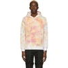 WHO DECIDES WAR BY MRDR BRVDO WHO DECIDES WAR BY MRDR BRVDO SSENSE EXCLUSIVE WHITE MESH PAINT SPLATTER HOODIE
