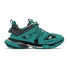 Balenciaga Multi-panel Track Sneakers In 4608 Turquo