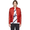 MONCLER RED DOWN AGAY JACKET