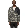 Marcelo Burlon County Of Milan Marcelo Burlon Man Jacket Military Green Size L Polyamide In Beige Green
