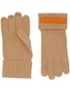 BURBERRY CASHMERE LOGO APPLIQUÉ GLOVES