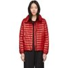 MONCLER RED DOWN BASANE JACKET