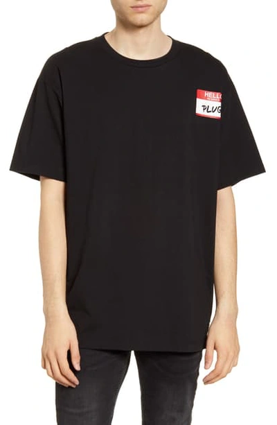 Wesc Mason Plug T-shirt In Black