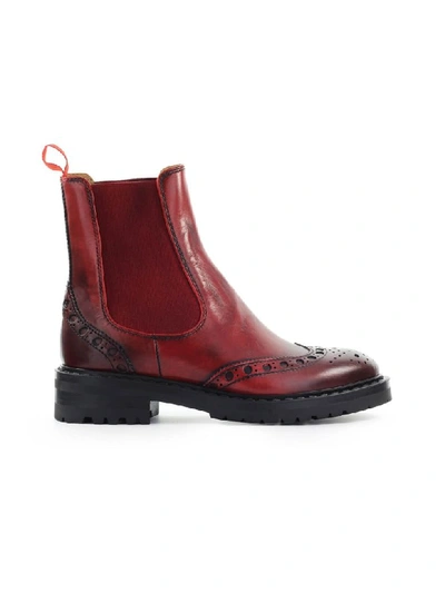 Barracuda Aged Red Chelsea Boot