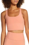 Girlfriend Collective Paloma Sports Bra In Sherbert