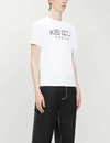 Kenzo Logo Print T-shirt In White