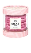 SILKE LONDON BLOSSOM HAIR TIES,SILK-WA1