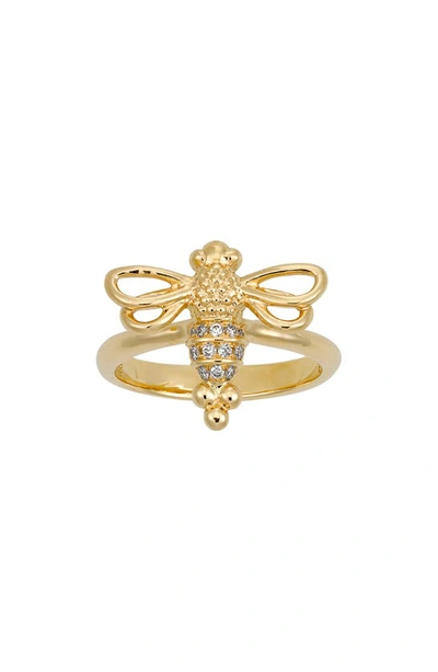 TEMPLE ST CLAIR DIAMOND PAVÉ BEE RING,R31844-RESTBEE