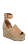 CHLOÉ LAUREN ESPADRILLE WEDGE SANDAL,C17S39001