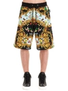 VERSACE JEANS COUTURE VERSACE JEANS COUTURE BAROQUE PRINT BERMUDA SHORTS