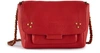 JÉRÔME DREYFUSS LULU SMALL CROSSBODY BAG,LULUSCHR/ROUGE