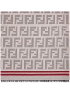 FENDI MONOGRAM PRINT SCARF