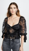 FOR LOVE & LEMONS SONIA LACE TOP