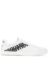 Dsquared2 New Tennis Leather Low-top Sneakers In White